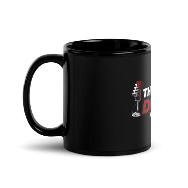 TWDT Black Glossy Mug - Image 2