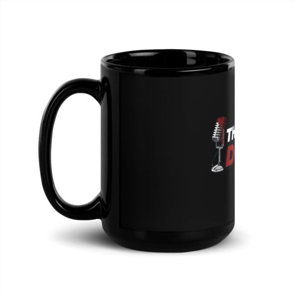 TWDT Black Glossy Mug - Image 4